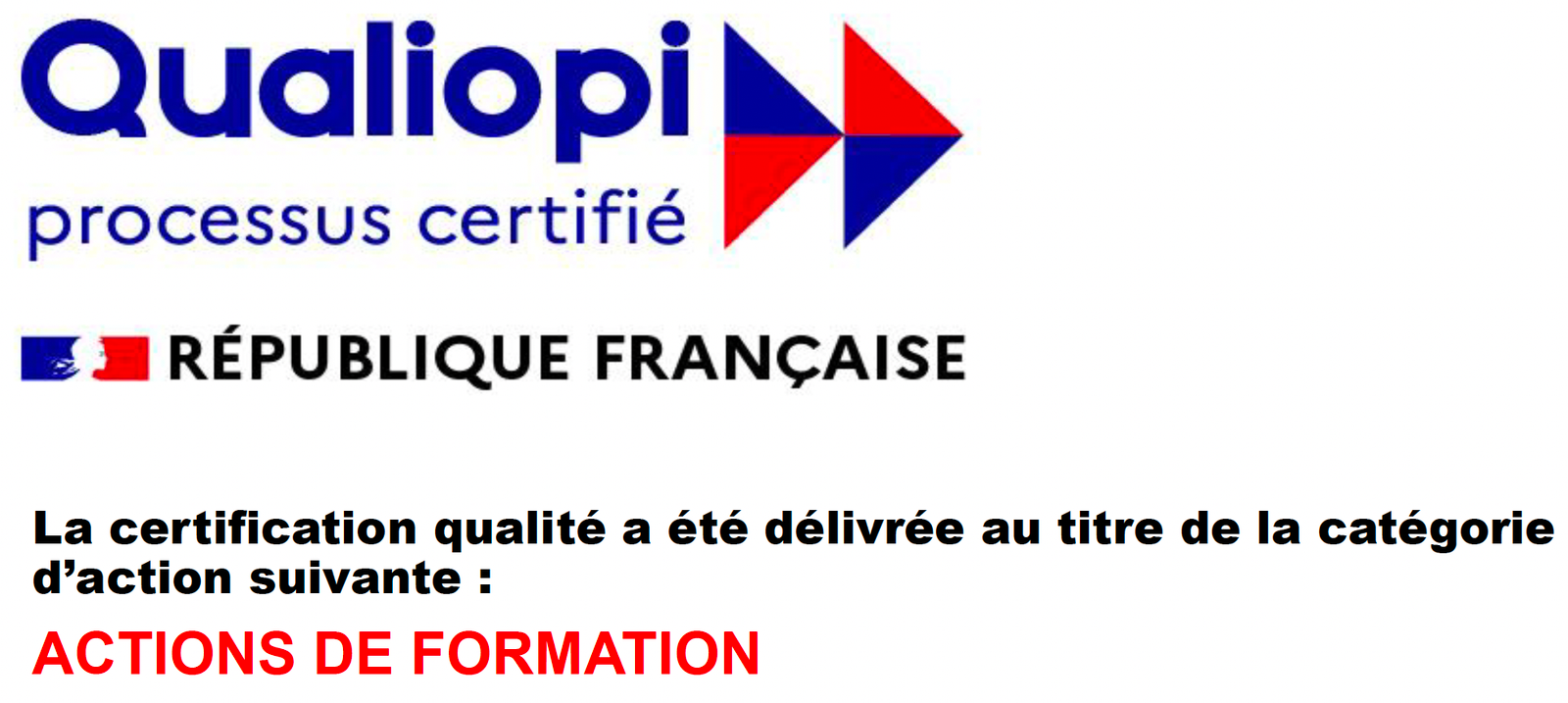 Certification Qualiopi